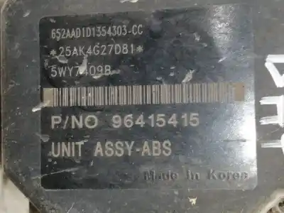 Pezzo di ricambio per auto di seconda mano abs per chevrolet tacuma se riferimenti oem iam 96415415 5wy7409b 96415415 