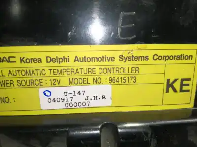 Peça sobressalente para automóvel em segunda mão comando de sofagem (chauffage / ar condicionado)  por chevrolet tacuma se referências oem iam 96415173  