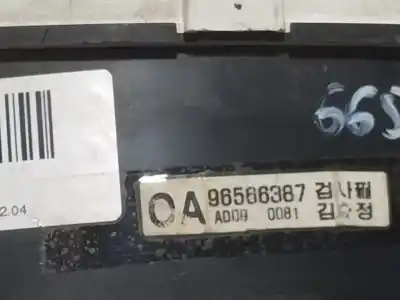 Second-hand car spare part dashboard for daewoo matiz s oem iam references 96566387  