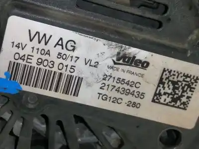 Автозапчасти б/у генератор за seat leon (5f1) reference ссылки oem iam 04e903015 2715542c 27439435
