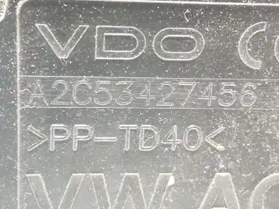 Автозапчастина б/у панель інструментів для seat leon (5f1) reference посилання на oem iam 5f0920740e 5f0920740 a2c53427456a / a2c12362000