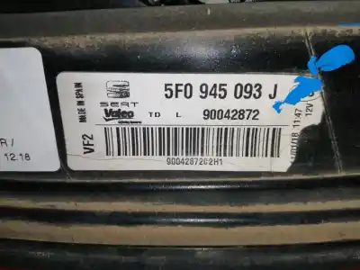 Автозапчастина б/у внутрішній лівий задній ліхар для seat leon (5f1) reference посилання на oem iam 5f0945093  5f0945093j
