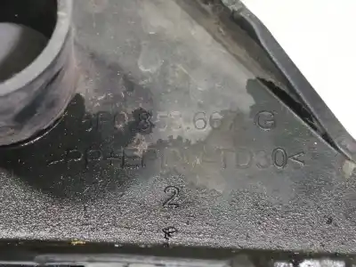 Second-hand car spare part front bumper grille for seat leon (5f1) reference oem iam references 5f0853667  