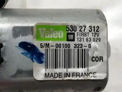 Second-hand car spare part rear windshield wiper motor for opel corsa d catch me oem iam references 53027312 53844417 