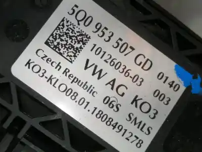 Автозапчастина б/у многофункційне управління для seat leon (5f1) reference посилання на oem iam 5q0953513rig  5q0953513r
