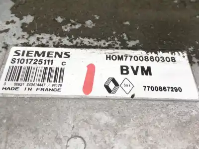 Second-hand car spare part ecu engine control for renault laguna (b56) 1.8 oem iam references s101725111c  