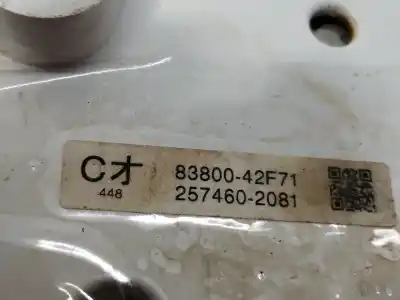 Pezzo di ricambio per auto di seconda mano pannello degli strumenti per toyota rav 4 (a3) advance riferimenti oem iam 8380042f71  