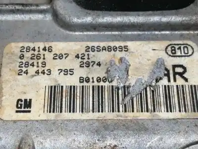 Second-hand car spare part ecu engine control for opel corsa c club oem iam references 0261207421  