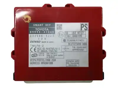 Автозапчастина б/у блок управління іммобілізатором для toyota prius (_w3_) 1.8 hybrid (zvw3_) посилання на oem iam 8999047060 2325005223 2842atmlf82