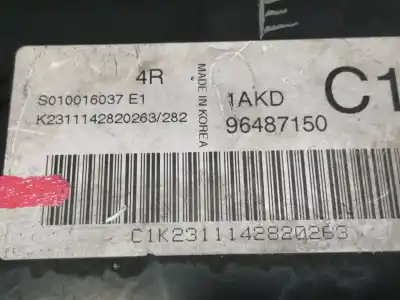 Second-hand car spare part ecu engine control for chevrolet tacuma se oem iam references 96487150  