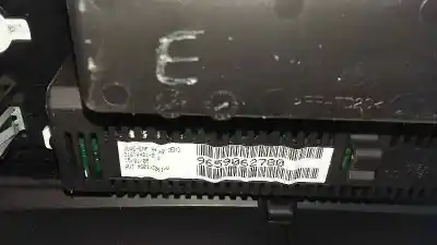 Second-hand car spare part multifunction display for citroen c4 coupe collection oem iam references 9659062780  