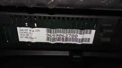 Second-hand car spare part multifunction display for citroen c4 coupe collection oem iam references 9659062780  