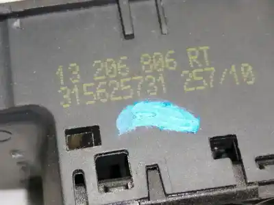 Автозапчастина б/у передній правий віконний вимикач для opel corsa d innovation посилання на oem iam 13206806rt 13206806 315625731