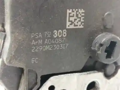 Автозапчастина б/у замок передній праві двері для citroen c3 lx посилання на oem iam a04087  