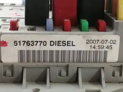Second-hand car spare part fuse box unit for fiat doblo monospace (119_, 223_) 1.3 jtd oem iam references 51763770  