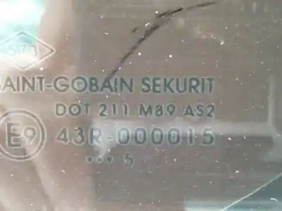Peça sobressalente para automóvel em segunda mão vidro de custódia triangular traseiro esquerdo por dacia dokker ambiance referências oem iam  43r000015 