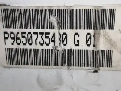 Peça sobressalente para automóvel em segunda mão quadrante por citroen c2 sx referências oem iam p9650735480 p9650735480g01 