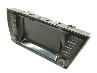 Second-hand car spare part MULTIFUNCTION DISPLAY for SKODA FABIA  OEM IAM references 6V0919604  