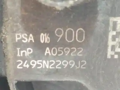 Second-hand car spare part left front door lock for citroen c4 cactus business oem iam references 9801690080  016900