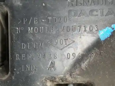 İkinci el araba yedek parçası röle/sigorta kutusu için renault captur i (j5_, h5_) 0.9 tce 90 oem iam referansları 243809584r mou7103 