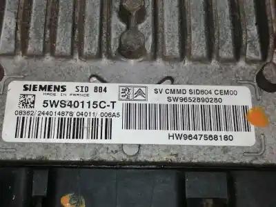 Автозапчасти б/у блок управления двигателем за citroen c2 sx ссылки oem iam 1938wy  5ws40115ct