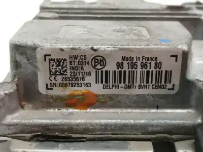 Second-hand car spare part start/stop control unit for citroen c3 shine oem iam references 9819596180  