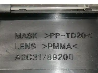 Peça sobressalente para automóvel em segunda mão quadrante por toyota auris active referências oem iam 838000zv81 a2c31789200 a2c90236600010015 