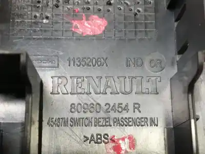 Автозапчастина б/у передній правий віконний вимикач для renault captur i (j5_, h5_) 0.9 tce 90 посилання на oem iam 809602454r  