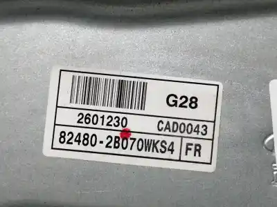 Автозапчасти б/у регулятор стекла переднего правого за hyundai santa fe (bm) 2.2 crdi cat ссылки oem iam 400906  
