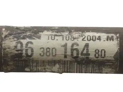 Second-hand car spare part front right transmission for citroen c3 1.4 oem iam references 3273ea  9638016480