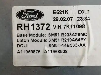 İkinci el araba yedek parçası ön sag pencere regülatörü için ford c-max (cb3) ghia oem iam referansları 992746100 981406110 / 5wk11572l a11969876