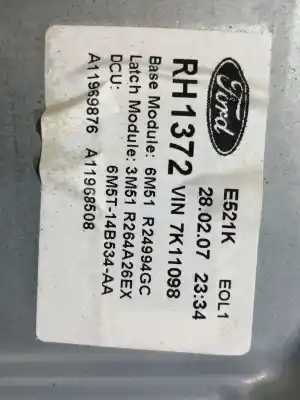 İkinci el araba yedek parçası arka sag cam regülatörü için ford c-max (cb3) ghia oem iam referansları 992746100 a11969876 / 983537110 5wk11575l