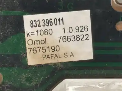 Автозапчасти б/у приборная доска за fiat cinquecento (170) 0.9 i.e. ссылки oem iam 832396011  