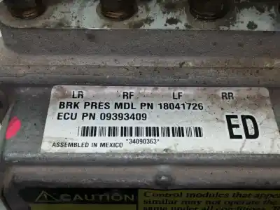Peça sobressalente para automóvel em segunda mão abs por daewoo tacuma cdx referências oem iam 09393409  