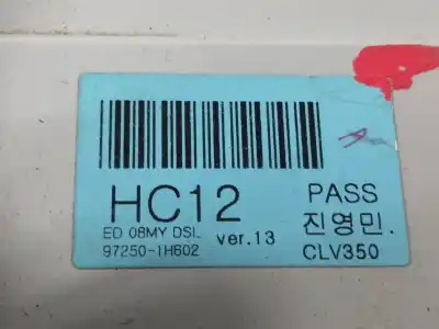 Pièce détachée automobile d'occasion commande de chauffage / climatisation pour kia cee´d emotion références oem iam 972501h602  