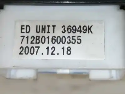 Peça sobressalente para automóvel em segunda mão botão / interruptor elevador vidro dianteiro esquerdo por kia cee´d emotion referências oem iam 36949k 712b01600355 