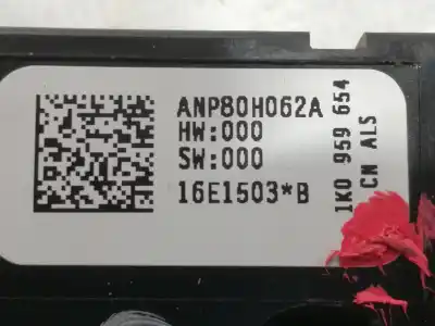 Peça sobressalente para automóvel em segunda mão sensor por seat leon (1p1) reference referências oem iam 1k0959654  