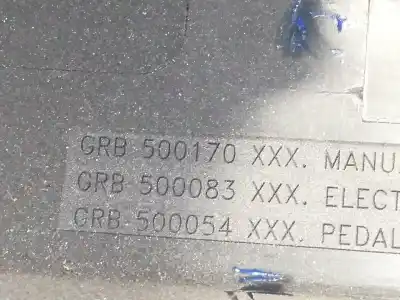 Pezzo di ricambio per auto di seconda mano modanatura per land rover range rover (lm) 3.6 td v8 riferimenti oem iam qrb500190pvj  500170xxx