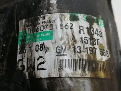 Second-hand car spare part air conditioning compressor for opel combo 1.3 16v cdti oem iam references 13197538  