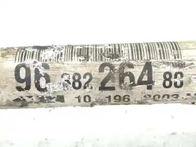 Second-hand car spare part front left transmission for citroen c2 sx oem iam references 9638226480  