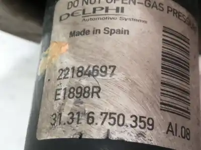 Peça sobressalente para automóvel em segunda mão amortecedor dianteiro esquerdo por bmw x5 (e53) 3.0d referências oem iam 22184697  