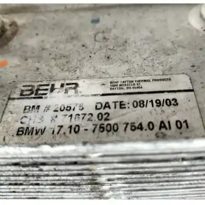 Pezzo di ricambio per auto di seconda mano radiatore d acqua per bmw x5 (e53) 3.0d riferimenti oem iam 57at  