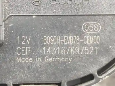 Peça sobressalente para automóvel em segunda mão motor do limpa para brisas por citroen c4 picasso ii 1.6 hdi 90 referências oem iam 9811384680 0390248151 143167697521