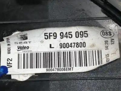 Second-hand car spare part left tailgate light for seat leon st (5f8) reference oem iam references 5f9945095  