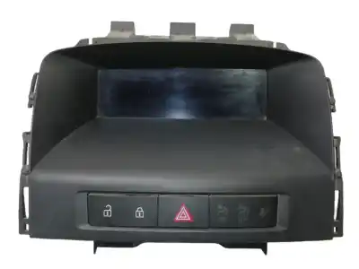 Second-hand car spare part multifunction display for opel astra j lim. excellence oem iam references 22858076