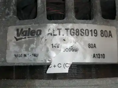 Автозапчастина б/у генератор для nissan micra c+c (ck12e) acenta посилання на oem iam tg8s019  
