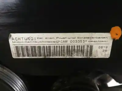 Second-hand car spare part complete engine for audi a5 coupe (8t) 2.7 tdi oem iam references cama  