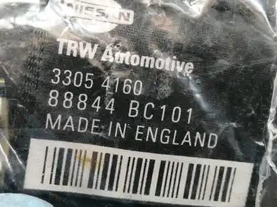 Автозапчасти б/у задний левый ремень безопасности за nissan micra c+c (ck12e) acenta ссылки oem iam 33054160 88844bc101 