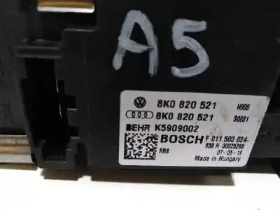 Автозапчасти б/у сопротивление нагреву за audi a5 coupe (8t) 2.7 tdi ссылки oem iam 8k0820521  