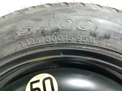 Peça sobressalente para automóvel em segunda mão estepe por kia pro_cee´d emotion referências oem iam  t125/80 d15 95m 